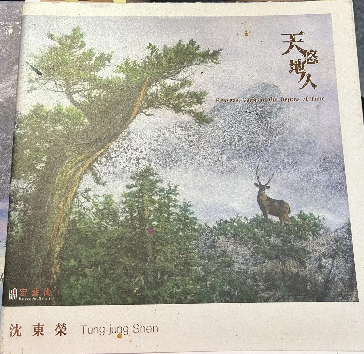 《天悠地久—沈東榮繪畫作品集》封面